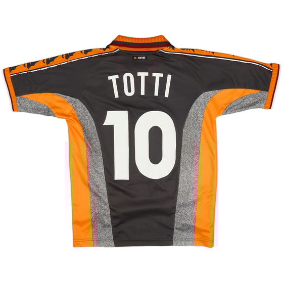 1998-99 Roma Third Shirt Totti #10 - 9/10 - (M)