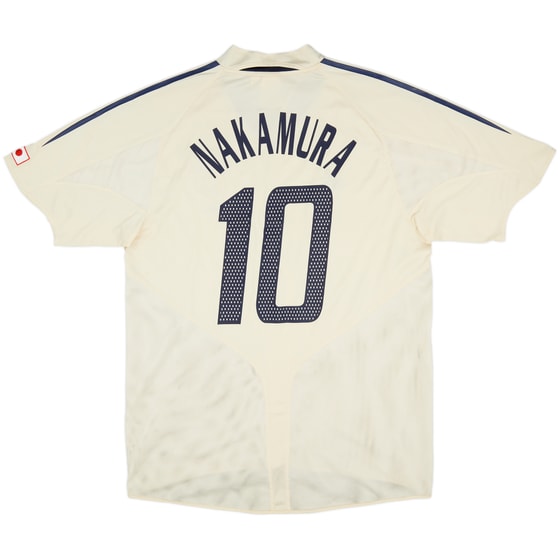 2004-06 Japan Away Shirt Nakamura #10 - 8/10 - (L)