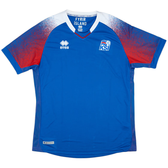 2018-19 Iceland Home Shirt - 10/10 - (XL)