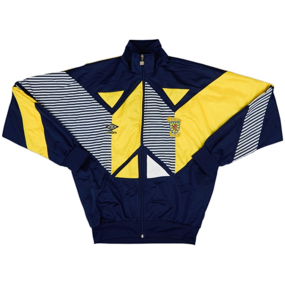1990-92 Scotland Umbro Track Jacket - 9/10 - (S)