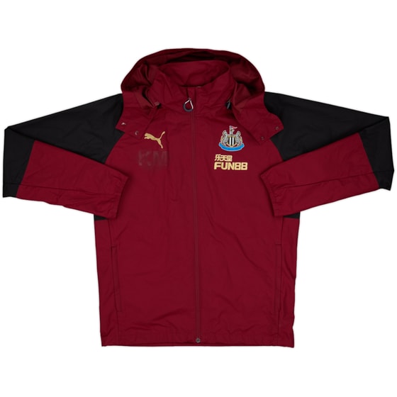 2017-18 Newcastle Staff Issue Puma Hooded Rain Jacket KM - 4/10 - (M)