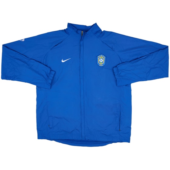 2006-07 Brazil Nike Track Jacket - 8/10 - (XL)