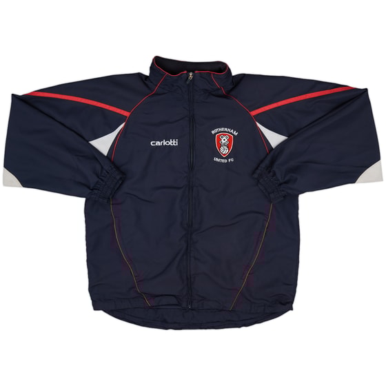 2007-08 Rotherham Carlotti Track Jacket - 8/10 - (S)