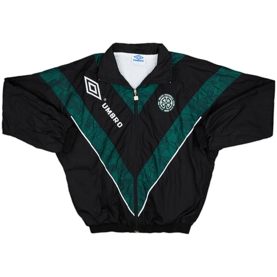 1995-97 Celtic Umbro Track Jacket - 8/10 - (S)