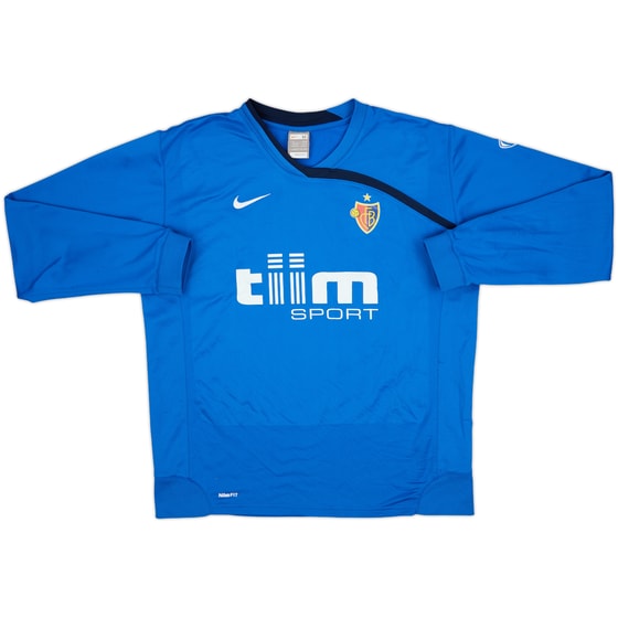 2009-10 FC Basel Nike Sweat Top - 7/10 - (M)