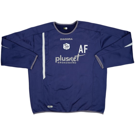 2006-07 Sheffield Wednesday Diadora Staff Issue Drill Top AF - 8/10 - (L)