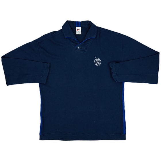 1998-99 Rangers Nike Training Top - 8/10 - (L)