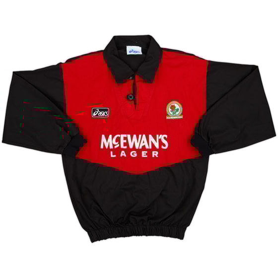 1993-94 Blackburn Asics Drill Top - 8/10 - (S)