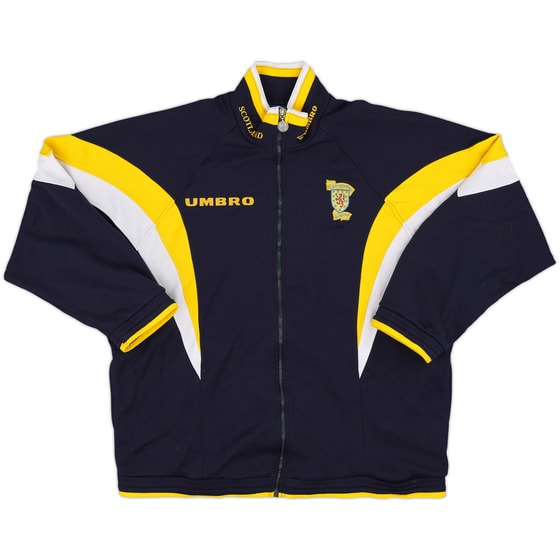 1994-96 Scotland Umbro Track Jacket - 8/10 - (L)