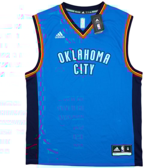 2014-17 Oklahoma City Thunder adidas Away Jersey (M)