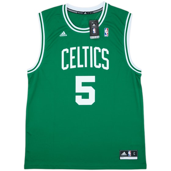 2010-13 Boston Celtics Garnett #5 adidas Away Jersey (L)