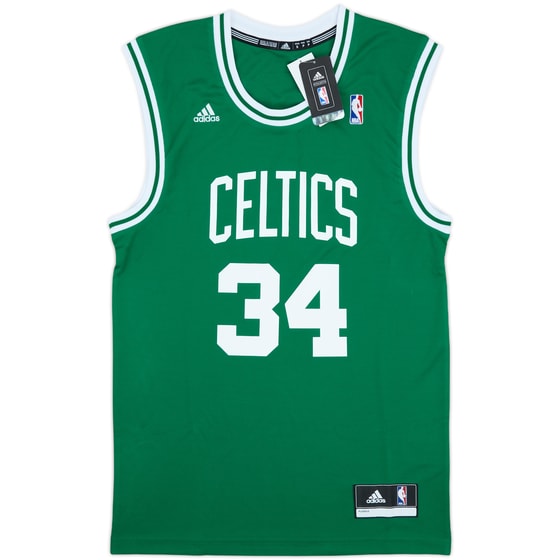 2010-13 Boston Celtics Pierce #34 adidas Away Jersey (S)
