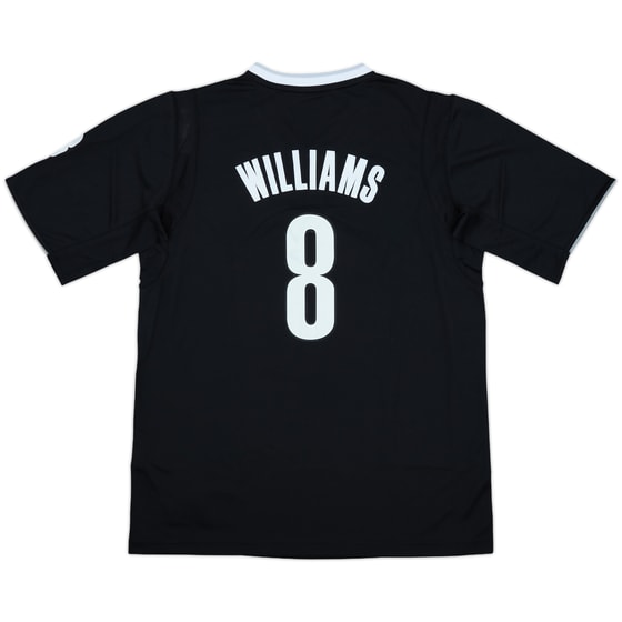 2013 Brooklyn Nets Williams #8 adidas Swingman Christmas Day Jersey (L)