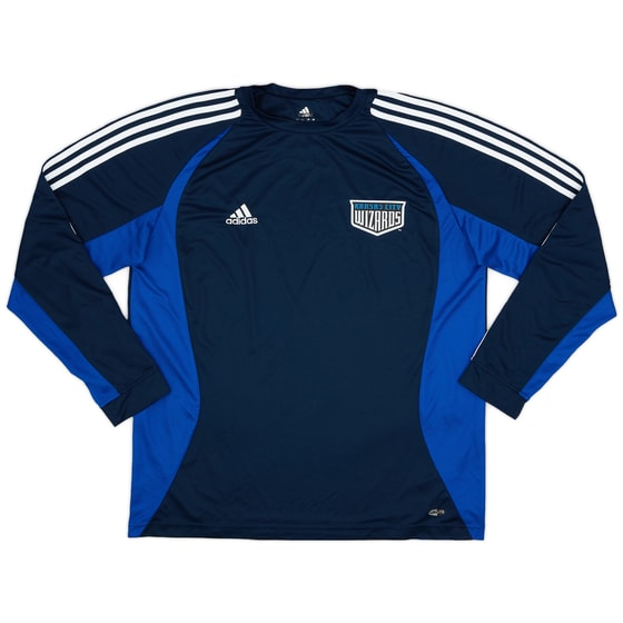2008 Kansas City Wizards adidas L/S Training Shirt - 8/10 - (L)