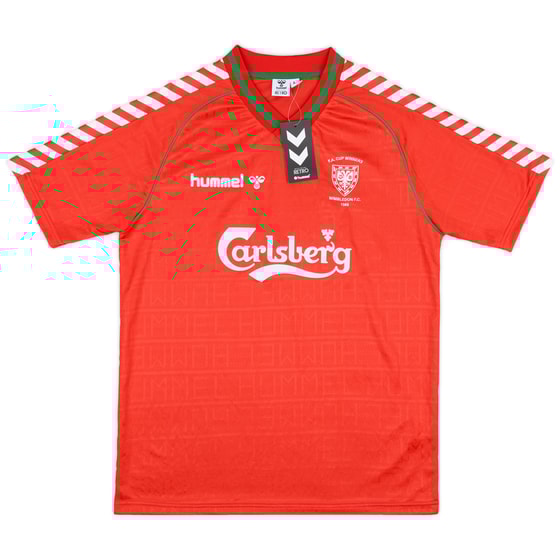 1988-89 Wimbledon FC Hummel Reissue Away Shirt