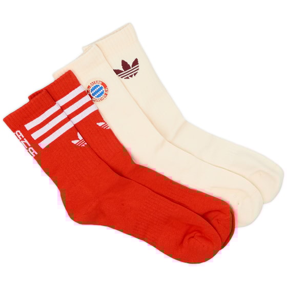 2024-25 Bayern Munich adidas Crew Socks (Pack of Two)