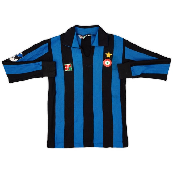 1982-83 Inter Milan Home L/S Shirt - 8/10 - (XS)