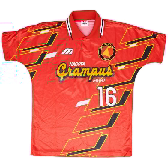 1994-96 Nagoya Grampus Eight Player Issue Home Shirt #16