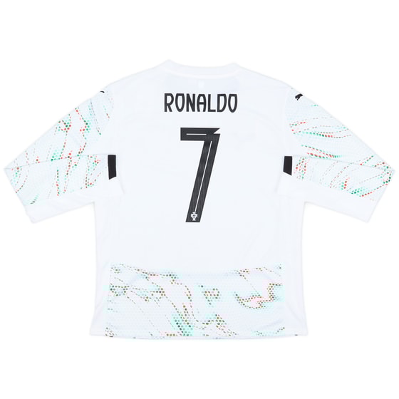 2025-26 Portugal Away L/S Shirt Ronaldo #7