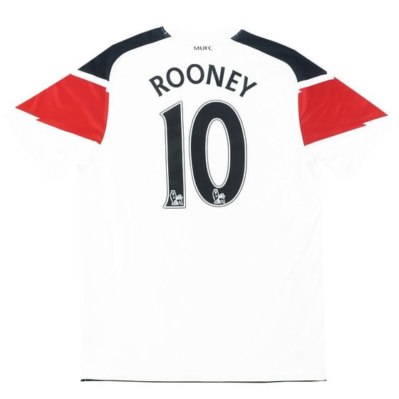 2010-12 Manchester United Away Shirt Rooney #10