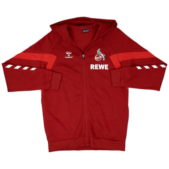 2022-23 FC Koln Hummel Hooded Sweat Top - 6/10 - (L)