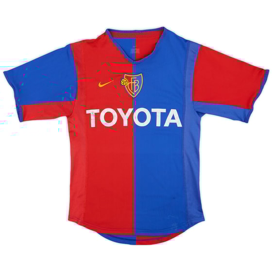 2002-04 FC Basel Home Shirt - 6/10 - (XL.Boys)