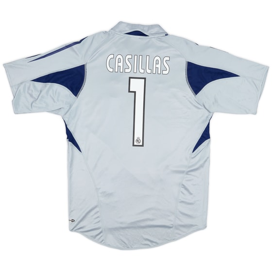 2004-05 Real Madrid GK Shirt Casillas #1 - 7/10 - (S)