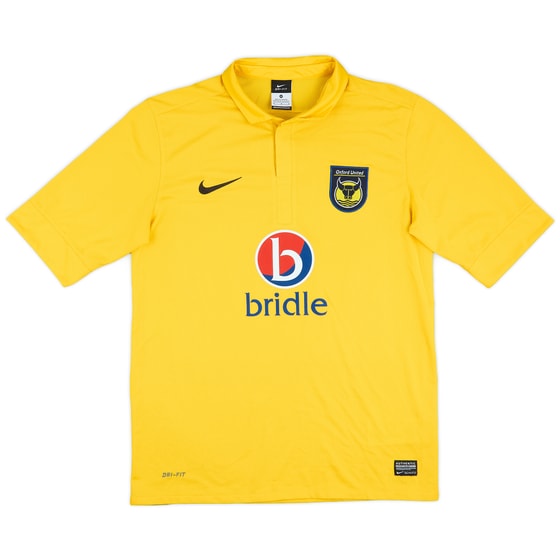 2012-13 Oxford United Home Shirt - 8/10 - (M)