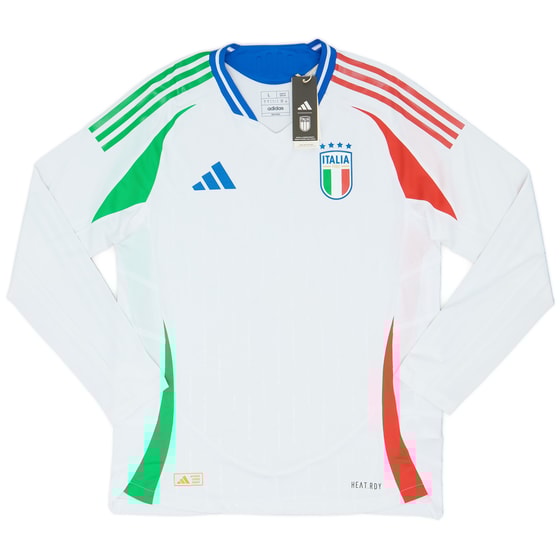 2024-25 Italy Authentic Away L/S Shirt