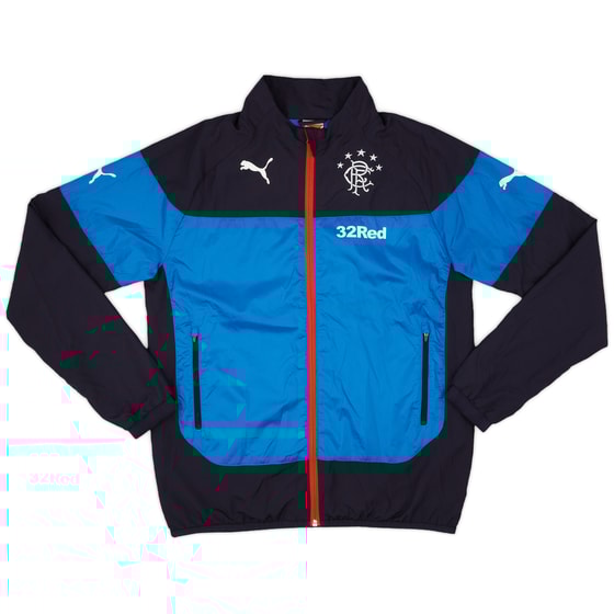 2014-15 Rangers Puma Track Jacket - 9/10 - (M)