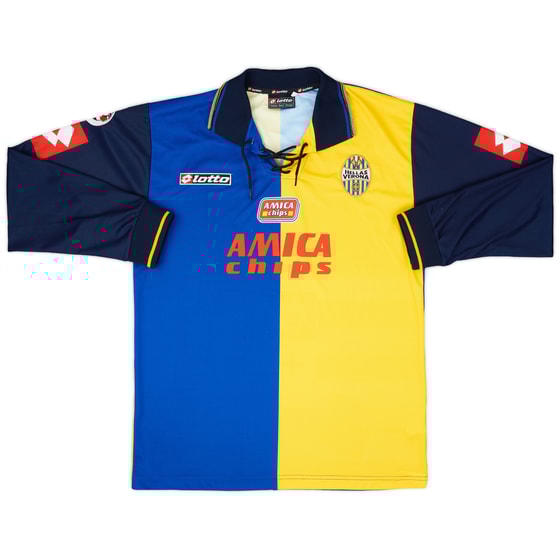 2001-02 Hellas Verona Anniversary L/S Shirt - 8/10 - (L)