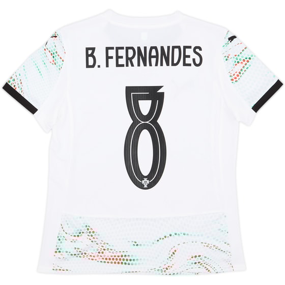 2025-26 Portugal Away Shirt B. Fernandes #8 - 10/10 - (M)