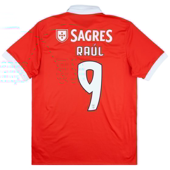 2017-18 Benfica Home Shirt Raul #9 - 8/10 - (L)