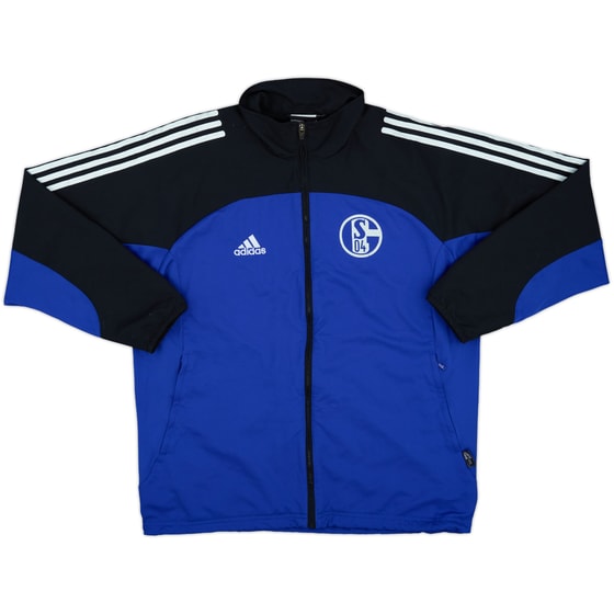 2002-03 Schalke adidas Track Jacket - 5/10 - (M)
