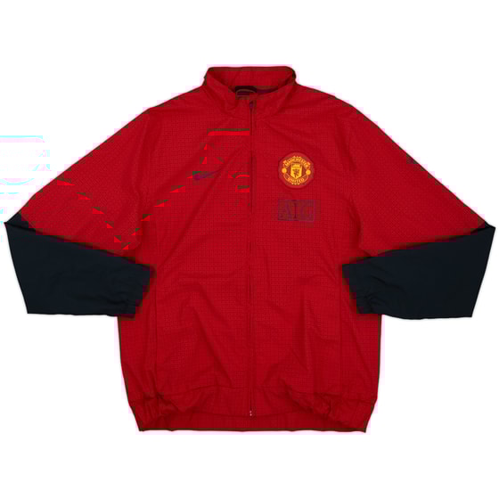 2009-10 Manchester United Nike Track Jacket - 8/10 - (L)