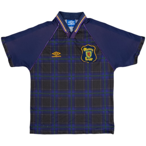 1994-96 Scotland Home Shirt - 4/10 - (M)