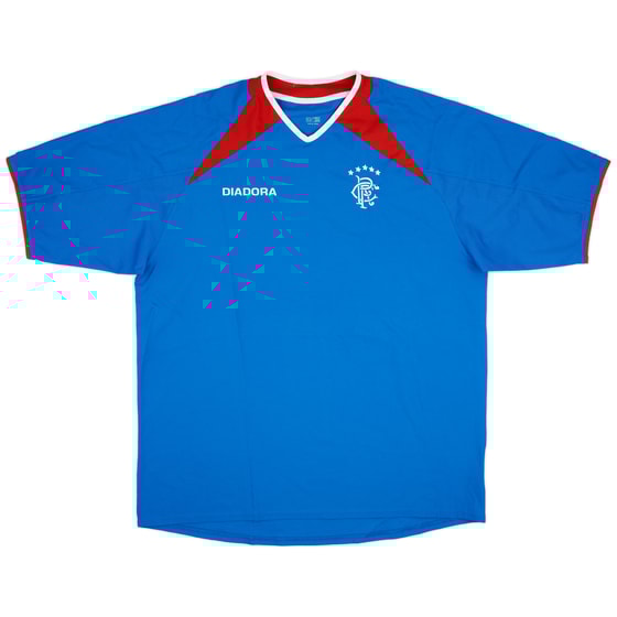2003-04 Rangers Home Shirt - 8/10 - (XL)