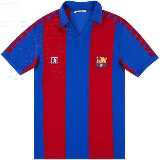 1984-89 Barcelona Home Shirt - 8/10 - (S)