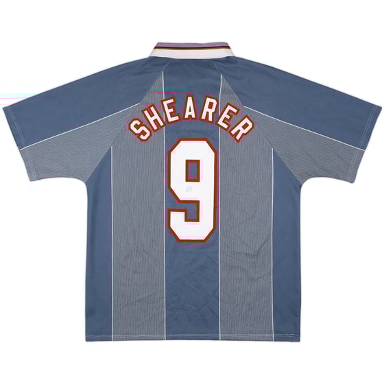 1996-97 England Away Shirt Shearer #9 - 7/10 - (L)
