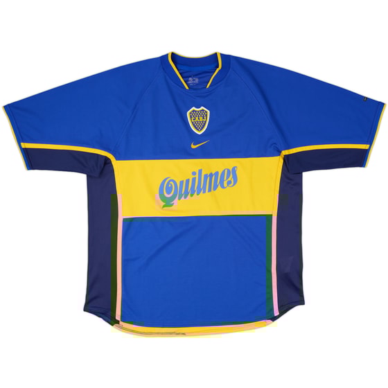 2001-02 Boca Juniors Home Shirt - 7/10 - (L)