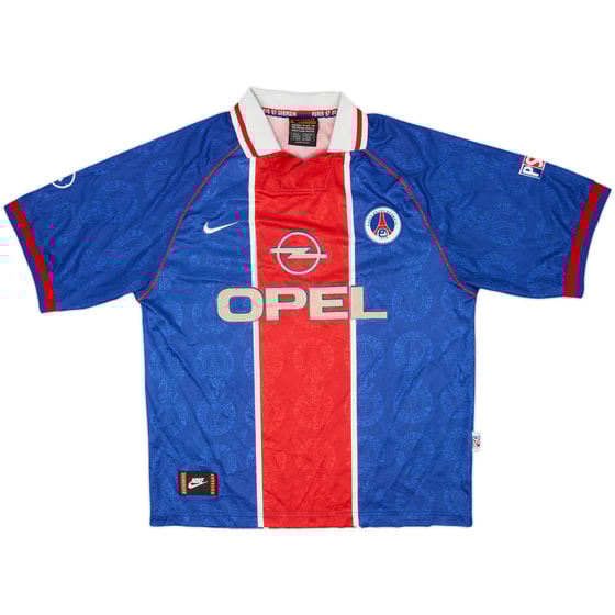 1996-97 Paris Saint-Germain Home Shirt - 6/10 - (XL)