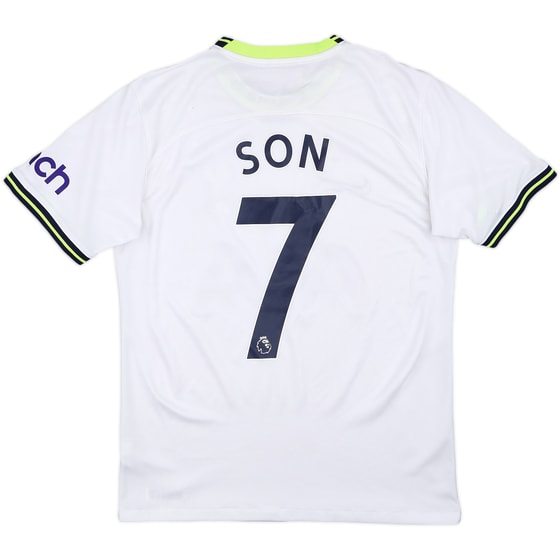 2022-23 Tottenham Home Shirt Son #7 - 6/10 - (S)