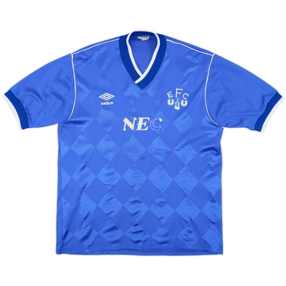 1986-89 Everton Home Shirt - 4/10 - (L)