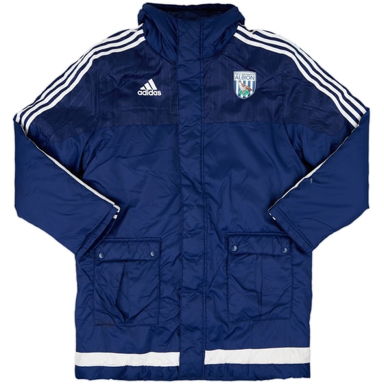 2015-16 West Brom adidas Padded Bench Coat - 8/10 - (M)