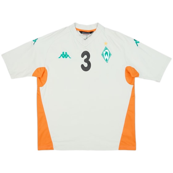 2006-07 Werder Bremen Player Issue Kappa Training Shirt #3 - 7/10 - (M)