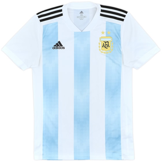2018-19 Argentina Home Shirt - 7/10 - (XS)