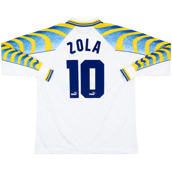 1995-97 Parma Home L/S Shirt Zola #10 (XL)