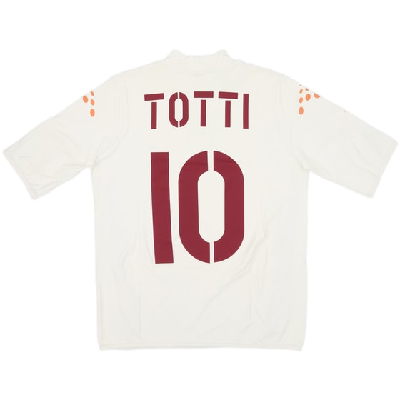 2003-04 Roma Away Shirt Totti #10 - 7/10 - (M)