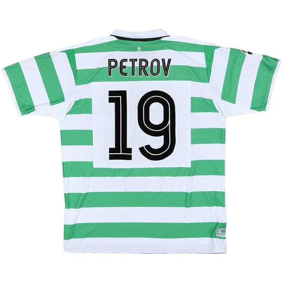 2004-05 Celtic Home Shirt Petrov #19 - 8/10 - (XL)