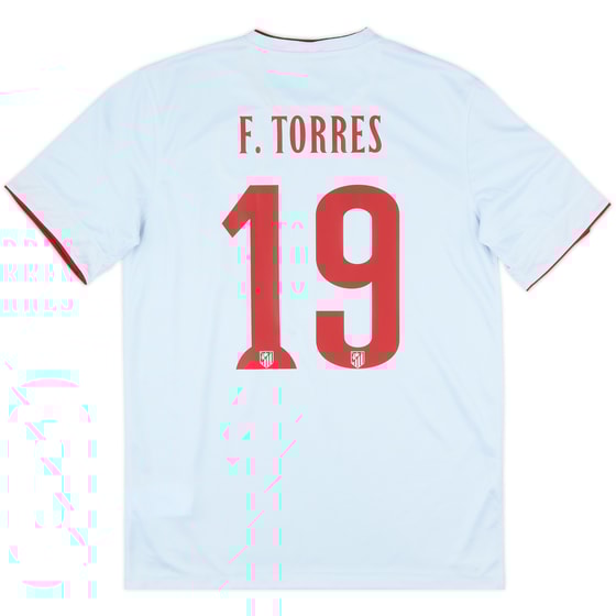 2014-15 Atletico Madrid Away Shirt F.Torres #19 - 10/10 - (M)